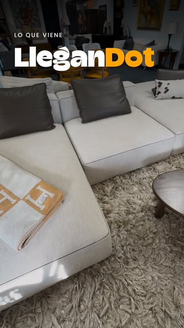 Sala contemporánea disponible en DOT HOME